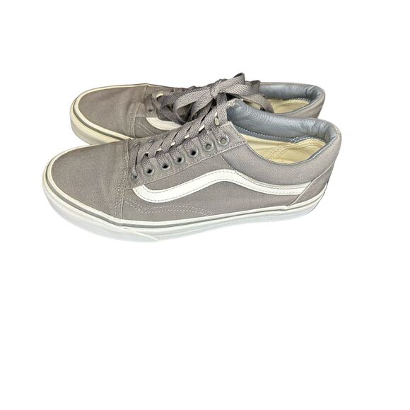Vans Old Skool Shoe Gray | Mens Size 7 | Womens Size 8.5 - Picture 3 of 8